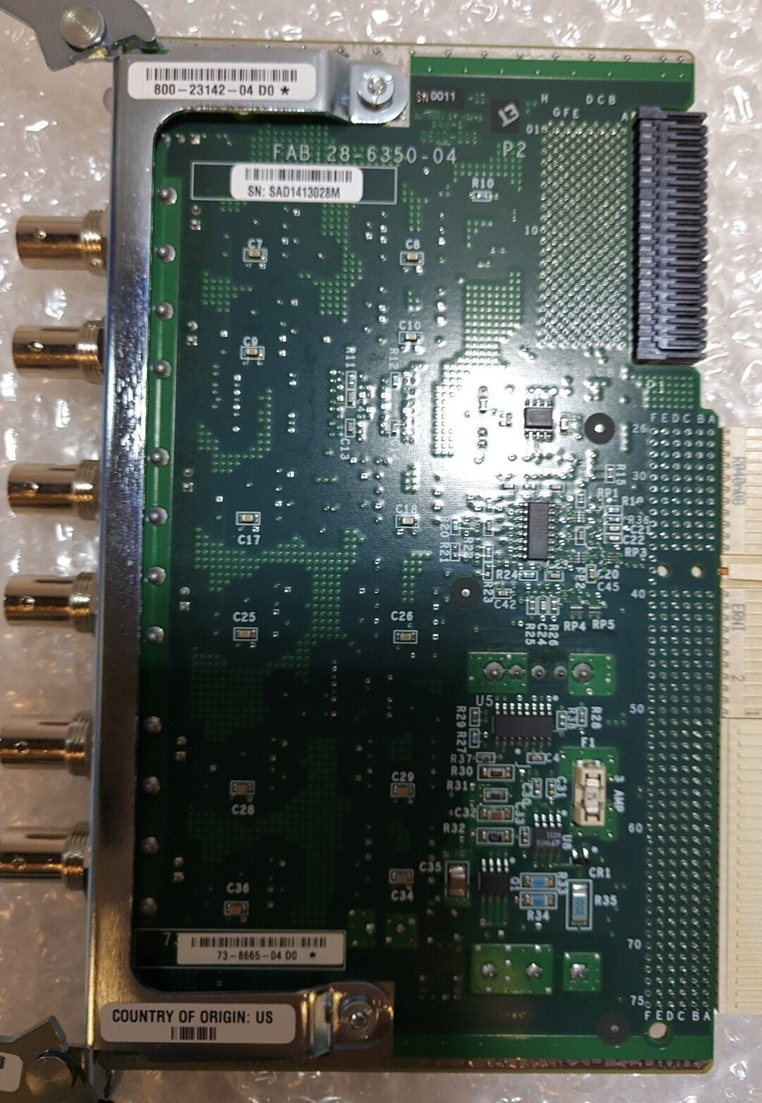 - CISCO MGX 8800 SERIES MULTI PROTOCOL CARD  BNC-3-T3E3 73-8665 28-6350