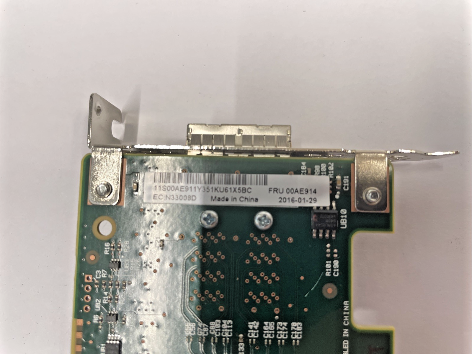 🔥 LSI  PCIe x8 SAS/SATA L/Profile Host Bus Adapter FRU P/N: 00AE914 +