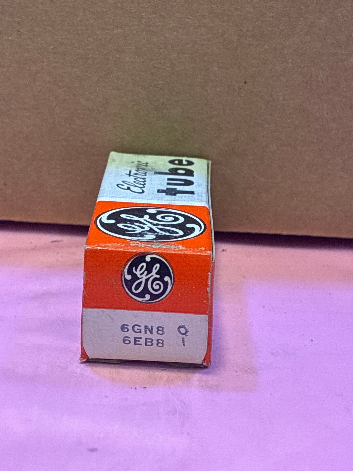 🔥 GE 6GN8 Electronic Vacuum Tube NOS in Original Box Vintage
