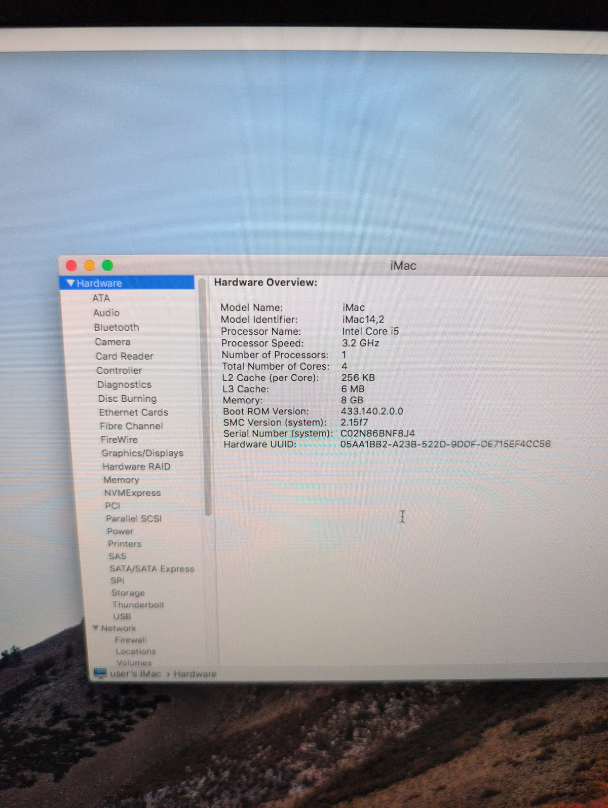 🎸 Apple iMac A1419 27-inch (Late 2013) Intel Core i5 3.2GHz 1TB HDD 8GB RAM