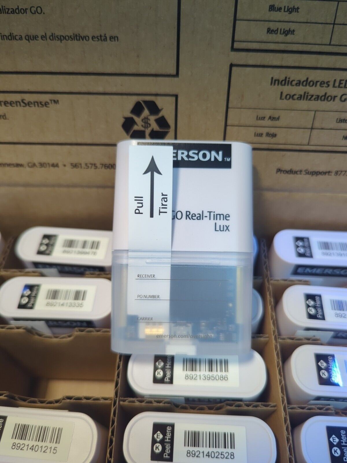 - 60x Emerson Real-Time Lux Tracker Monitor Temperature Go Tracker 1.2 TS2-TL00