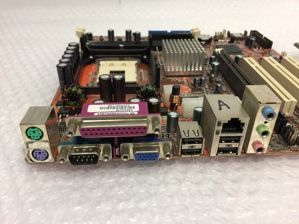 - Syntax S845GVM  Socket 478  Motherboard 