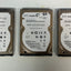 (Lot of 3x) Seagate ST9160314AS 5400 RPM 160GB 2.5" Laptop HDD 9HH13C-500 ~