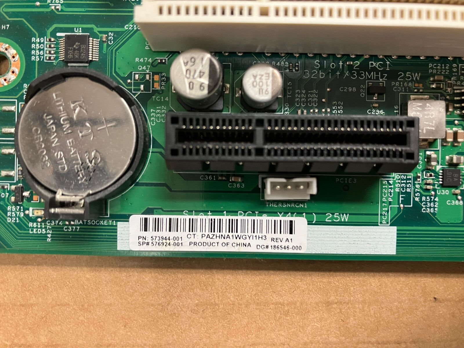 ~ HP ML110 G6 Server Motherboard 576924-001 DDR3 573944-001 W/ XEON X3430 CPU