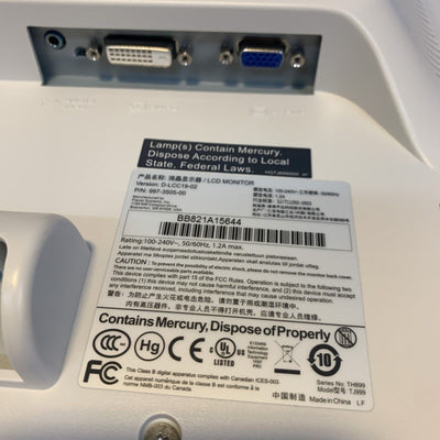 GE Datex-Ohmeda D-LCC19-02 997-3505-00 FLAT SCREEN MONITOR