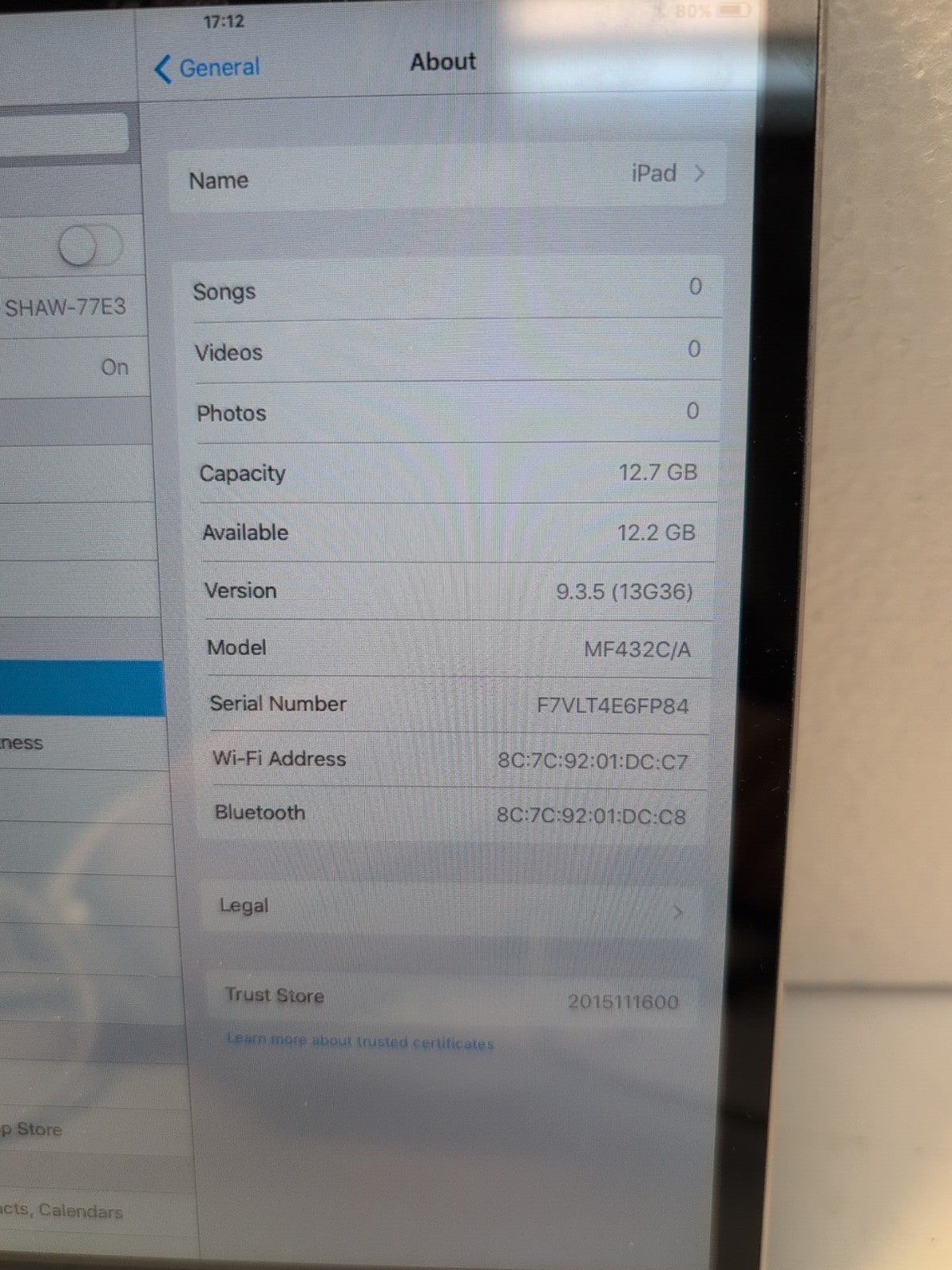 🔥 Apple iPad mini 1st Gen A1432 16GB Wi-Fi 7.9 inch  -