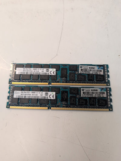 🔥 16GB (2X8GB) PC3L-10600R 1333MHz DDR3 SK  ECC SERVER RAM HMT31GR7CFR4A-H9 -