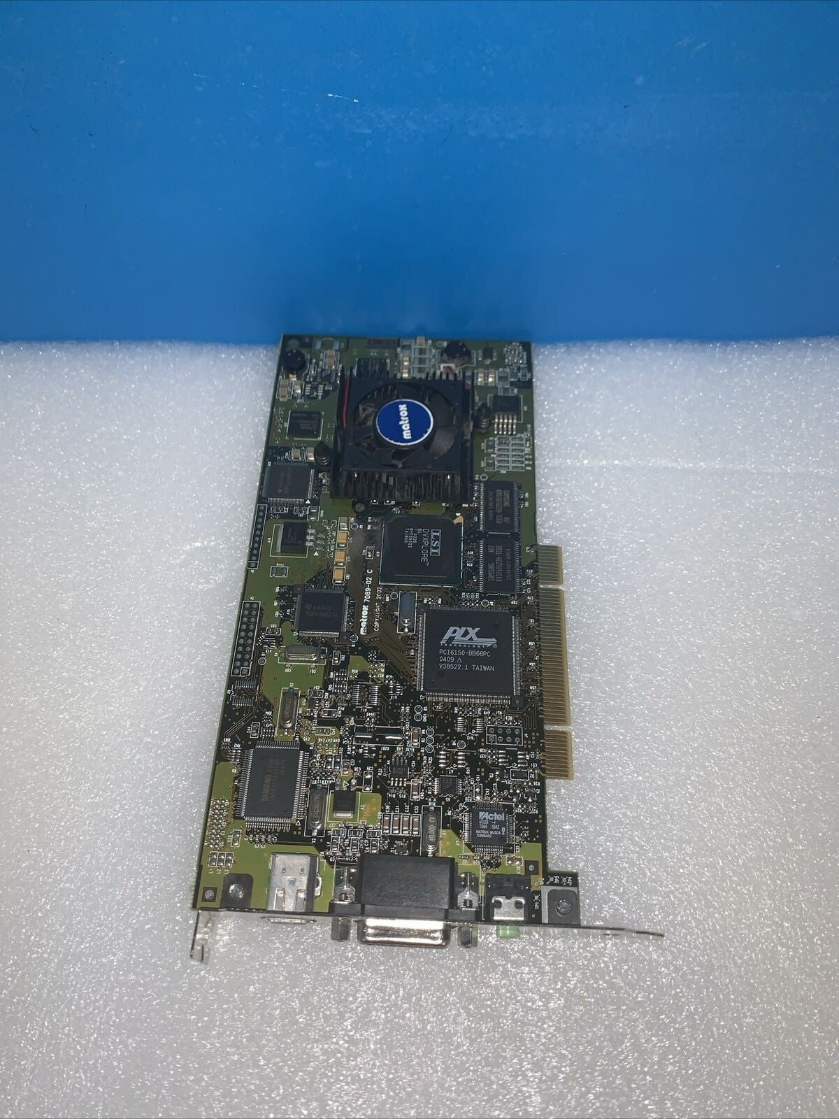 MATROX 7089-02 RTX100XP/NC PCI  CARD  TESTED