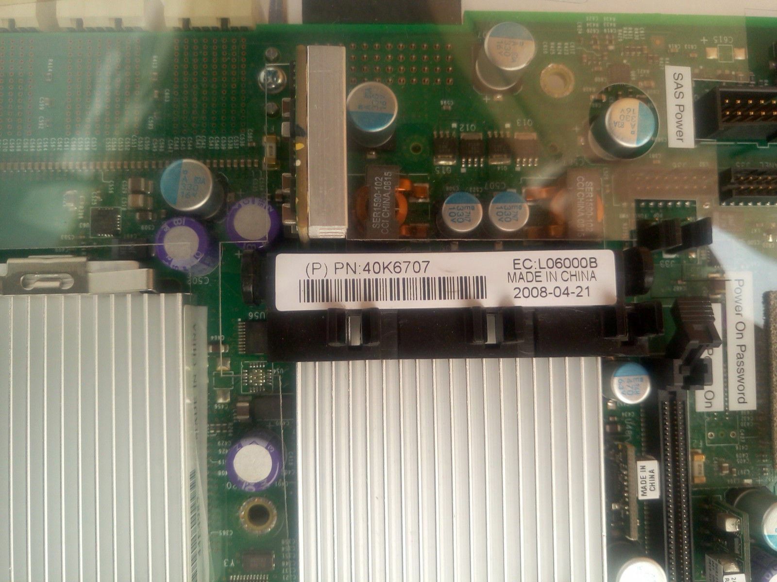 - IBM 43W8671  X3850 M2 SERVER I/O BORAD SHUTTLE ASSEMBLY MOTHERBOARD @@@