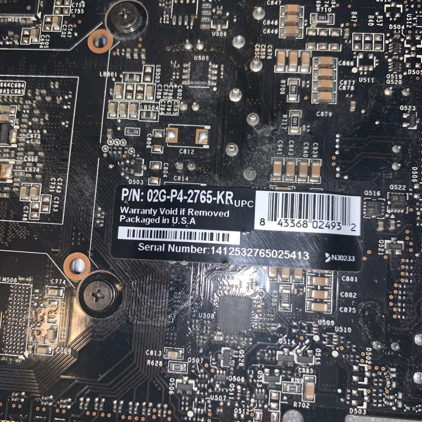 EVGA GeForce GTX 760 SC 2GB  video card 02G-P4-2765-KR