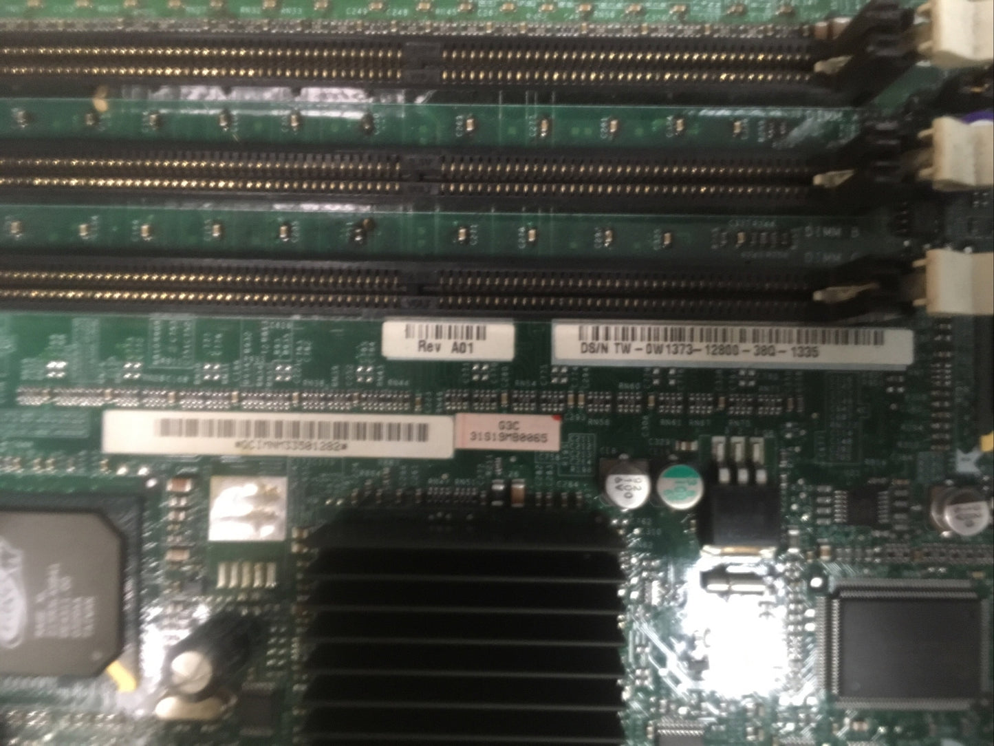 + Tested Dell DA0S19MB8G2 S.478 3xDDR 2xLAN / PowerEdge 650 Motherboard