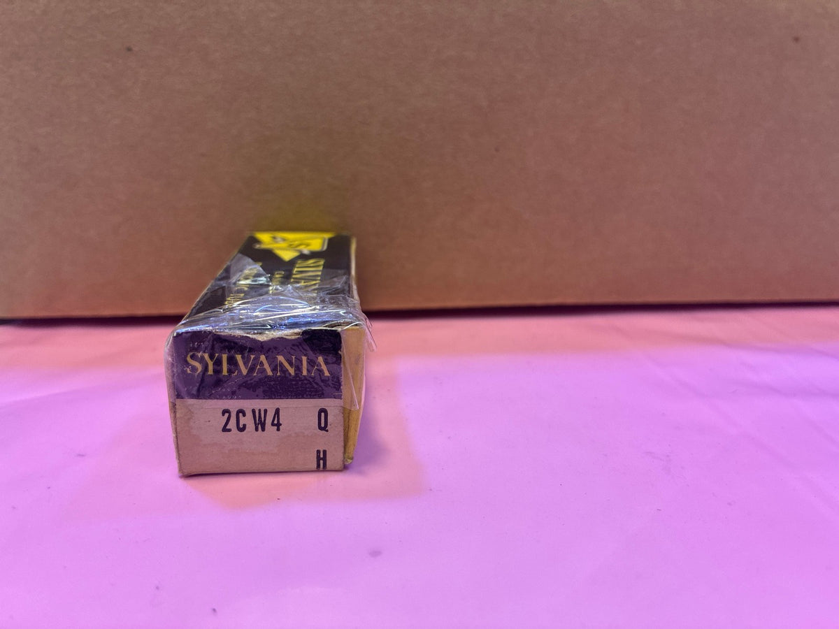 🔥 Sylvania 2CW4 Vacuum Tube NOS in Original Box Cellophane Wrapped
