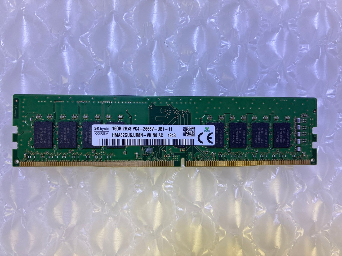 ⚡ SK Hynix 16GB DDR4-2666 MHz UDIMM Desktop RAM HMA82GU6JJR8N-VK ⚡