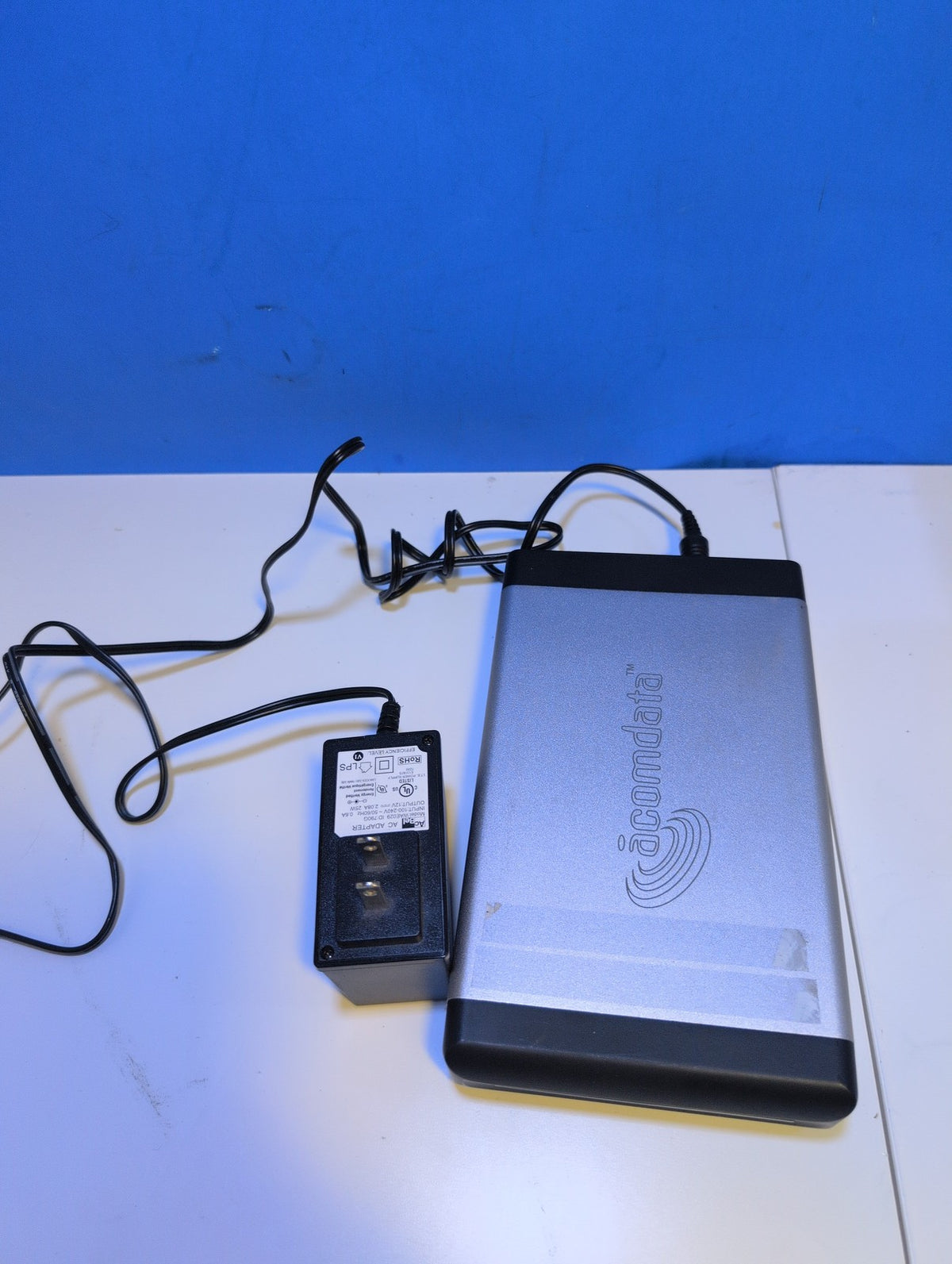 🎸 Acomdata PDHD500USE-72 500GB External HDD Enclosure USB 2.0/eSATA Silver