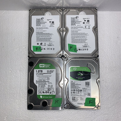 (Lot 4)   1TB 1000GB SATA 3.5" HDD desktop hard drive  (1000+ days remaining)