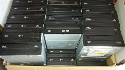 Lot of 20 Desktop computer DVD-RW Burner Rewriter black-- Sata