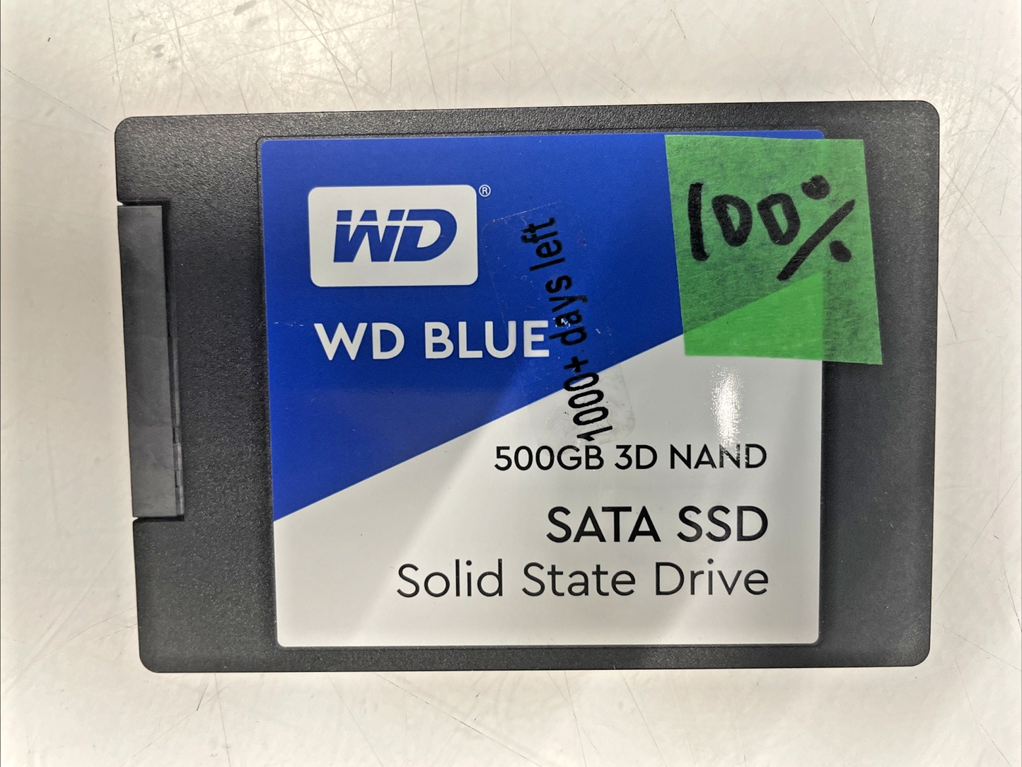 🔥 Western Digital Blue WDS500G2B0A-00SM50 500GB 2.5" SATA  SSD(100% Health) +