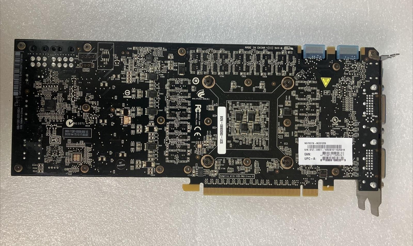 MSI NVIDIA GeForce GTX 570 1280MB GDDR5 Graphics Video Card N570GTX-M2D12D5 ~