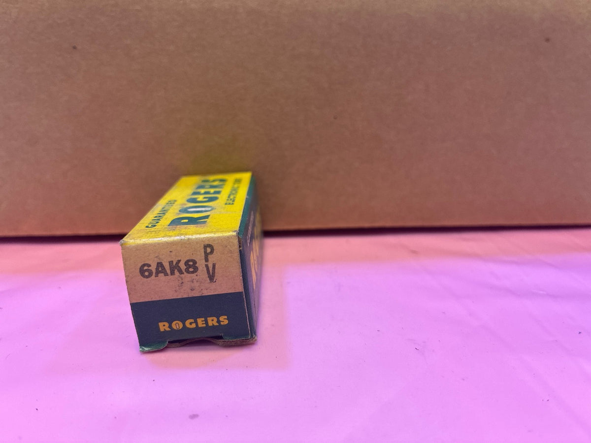 🔥 Rogers 6AK8 PV Vacuum Tube in Original Box - Vintage Audio Radio Tube
