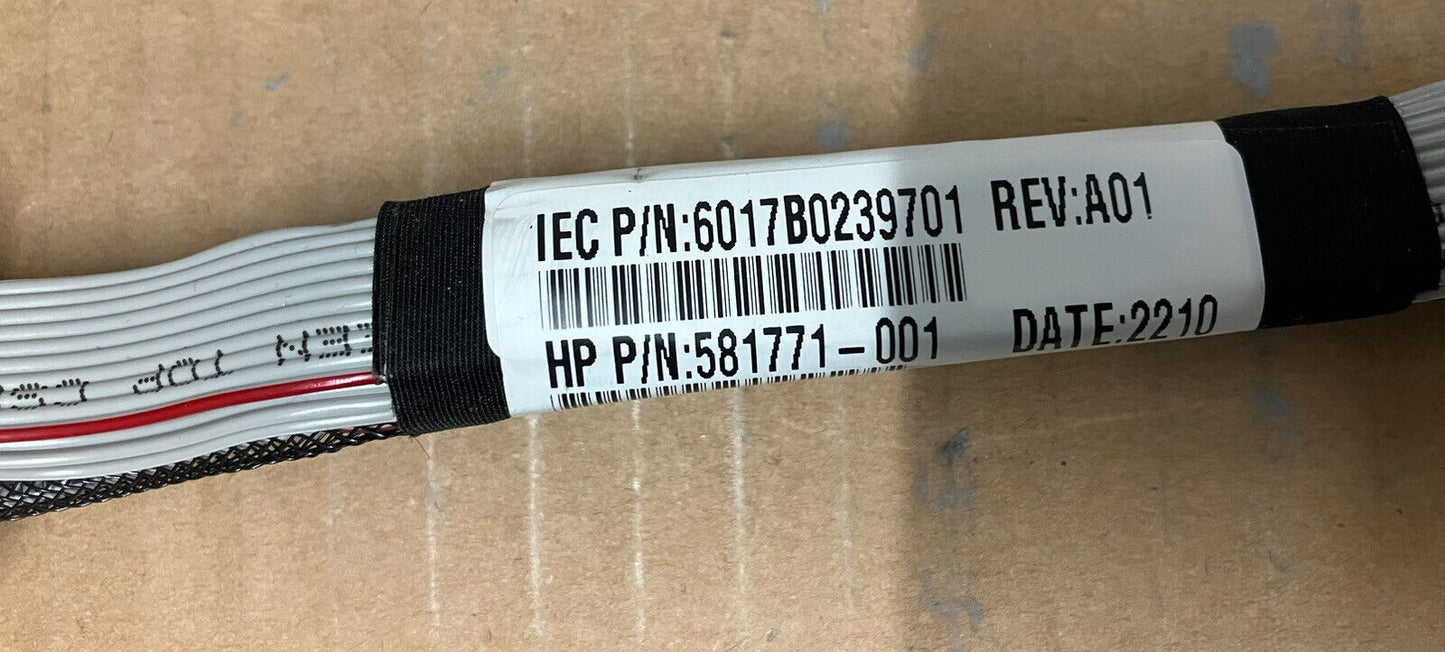 ~ 1x HP 493228-002 ProLiant DL360 G6 G7 Mini SAS Power Cable 532393-001 498422