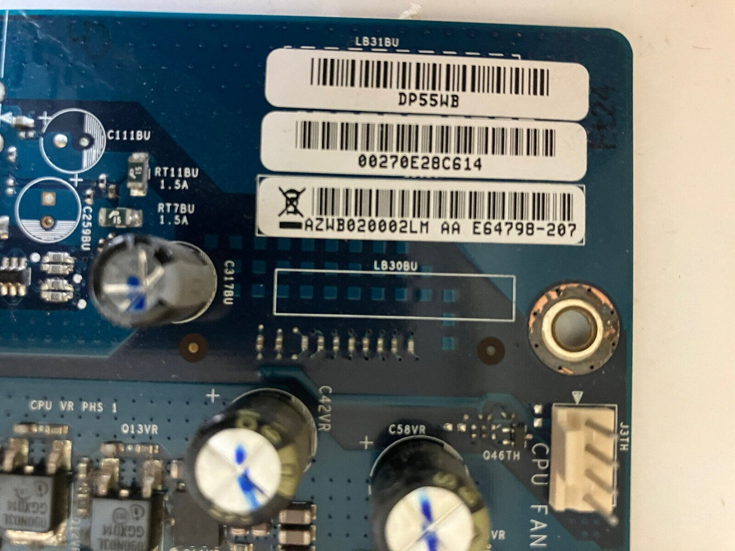 ~ Intel DP55WB E64798-207 Motherboard mATX Socket LGA1156 4 Slot DDR3