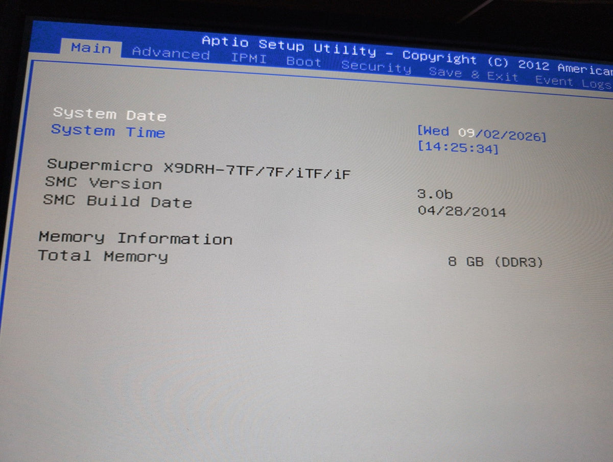 🎸 Supermicro SuperServer 745-9 7047R-72RF Tower Xeon E5-2609 v2 8GB RAM NO HDD