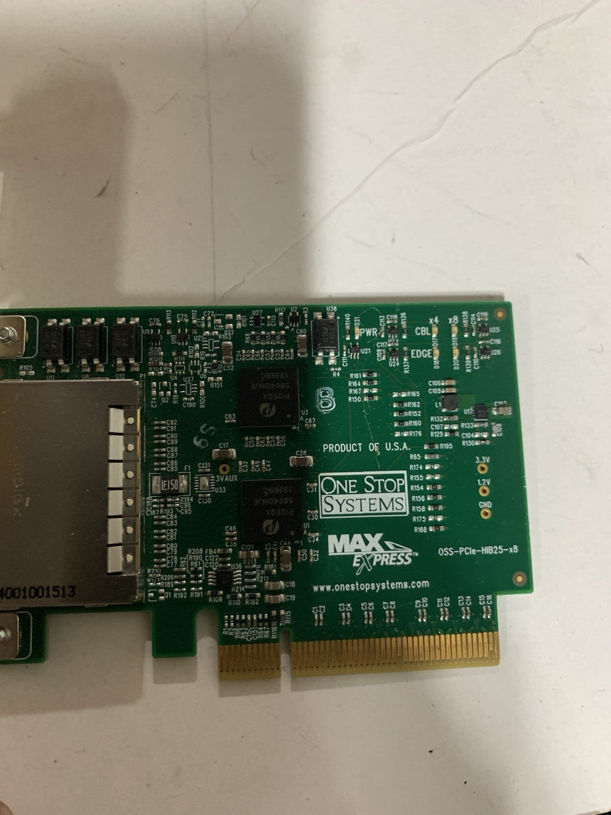 🔥 One Stop Systems OSS-PCIe-HIB25-x8 MAX Express PCIe x8 Target Interface Card