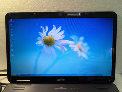 🔥 Acer Aspire 7715 17"  Laptop Intel T4500 CPU /4GB RAM /320GB HDD/ WIN XP -