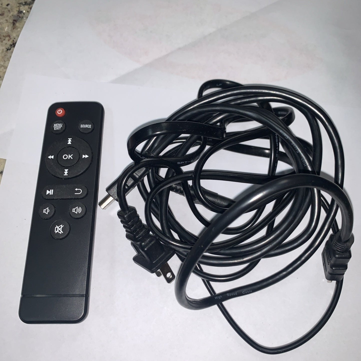 Jinhoo Mini Overhead Projector PJ0531 Model M10 Full HD 1080P  with Remote