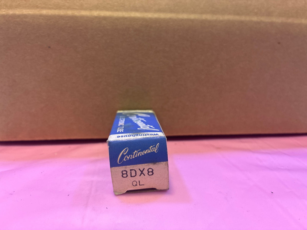 🔥 Westinghouse Continental 8DX8 Vacuum Tube QL Vintage NOS in Original Box