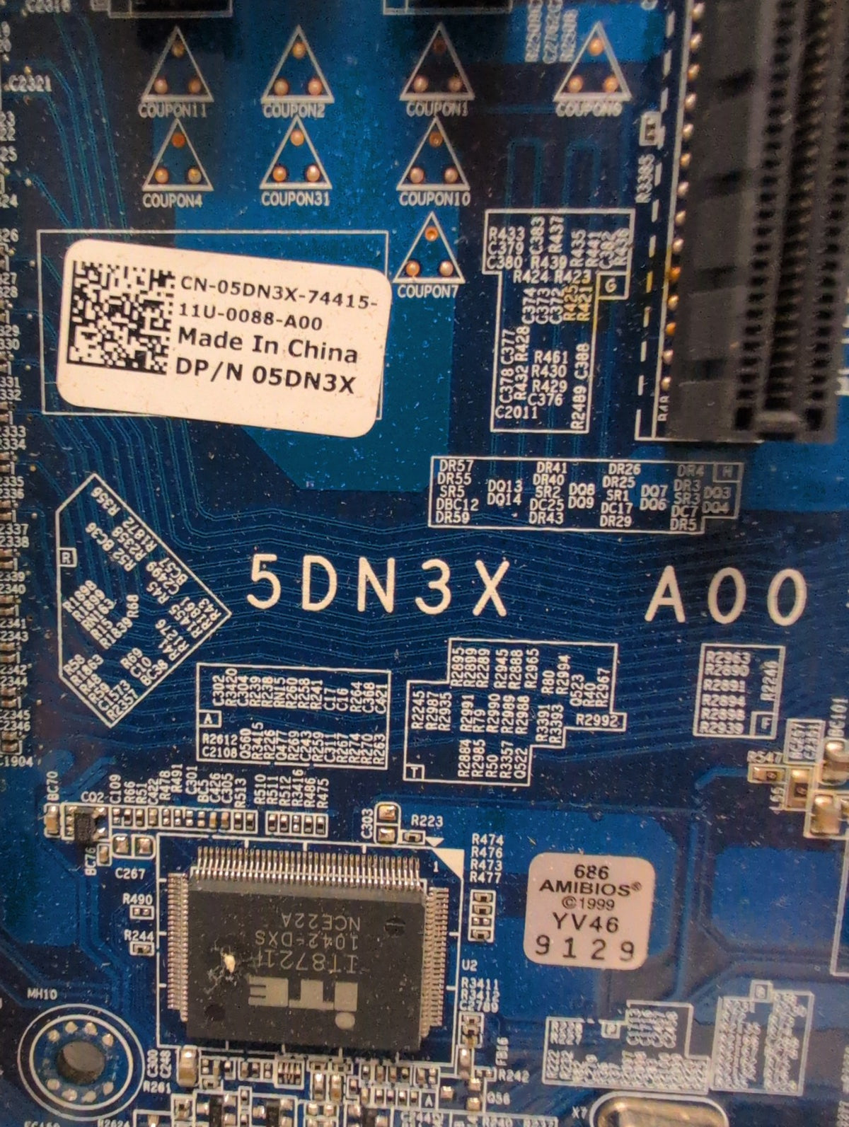 🎸 Dell MIX58EX 5DN3X Motherboard LGA1366 with Intel Core i7-930 CPU