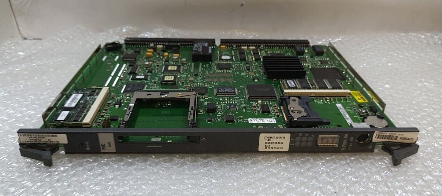 -  Nortel NTVQ01BA  TELEPHONE SYTEM VOICE GATEWAY MEDIA MODULE  RIse 05 @@@