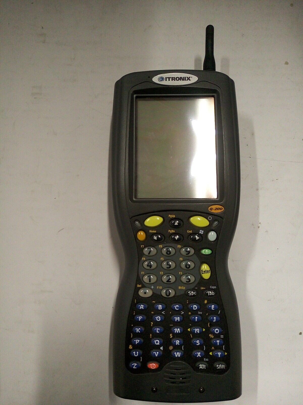 - Itronix GoBook Q200 Data Collector Q-200 X04071001480020 W/charger & cable @@@