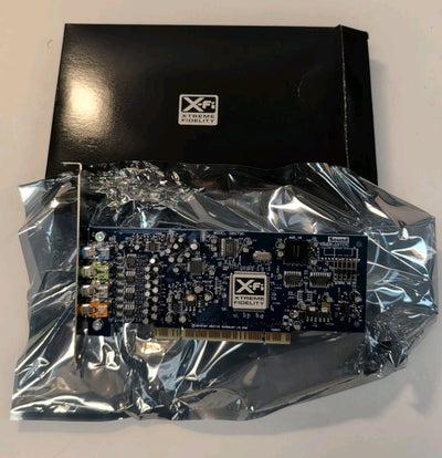 New Creative Labs Sound Blaster SB0790 X-Fi 7.1 Channel Audio PCI Sound Card -