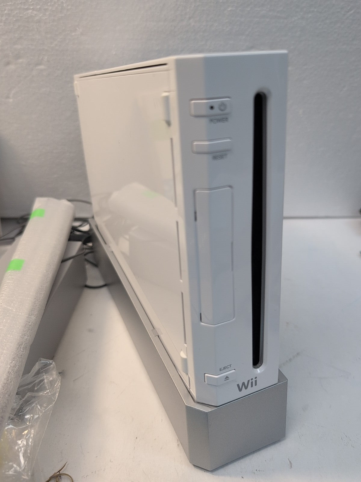 🔥NICE  Nintendo RVL-101 USA Wii Console w/ Controller, Sensor, Cables TESTED -