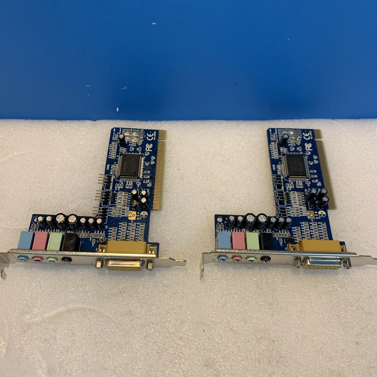 Lot of 2  AOpen Cobra AW840 4 Channels 16-bit PCI Interface Sound Card