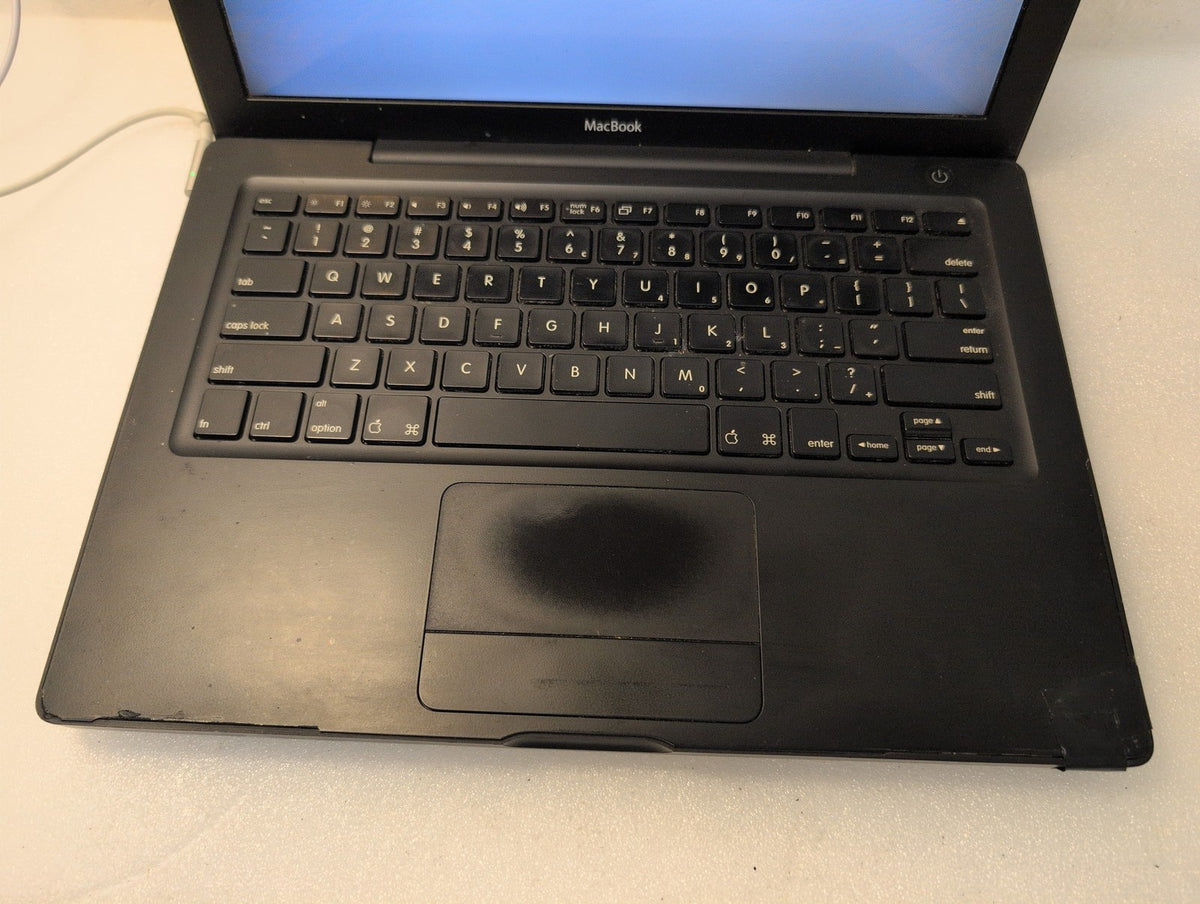 🎸 (AS IS) Apple MacBook 13.3-inch A1181 Black Core 2 Duo Laptop No HDD 2GB RAM