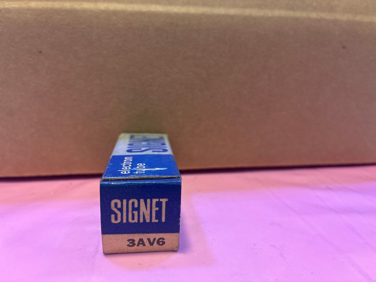 🔥 Signet 3AV6 Electron Vacuum Tube in Original Box Vintage NOS Radio