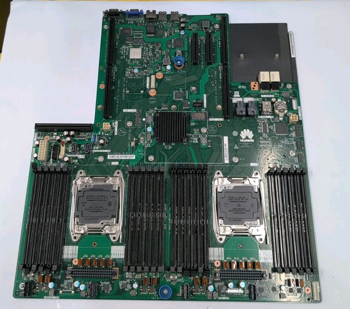 🔥 UNUSED HUAWEI BC11HGSA VER. E 2x SOCKET LGA2011-3 DDR4 SYSTEM BOARD RH2288H -