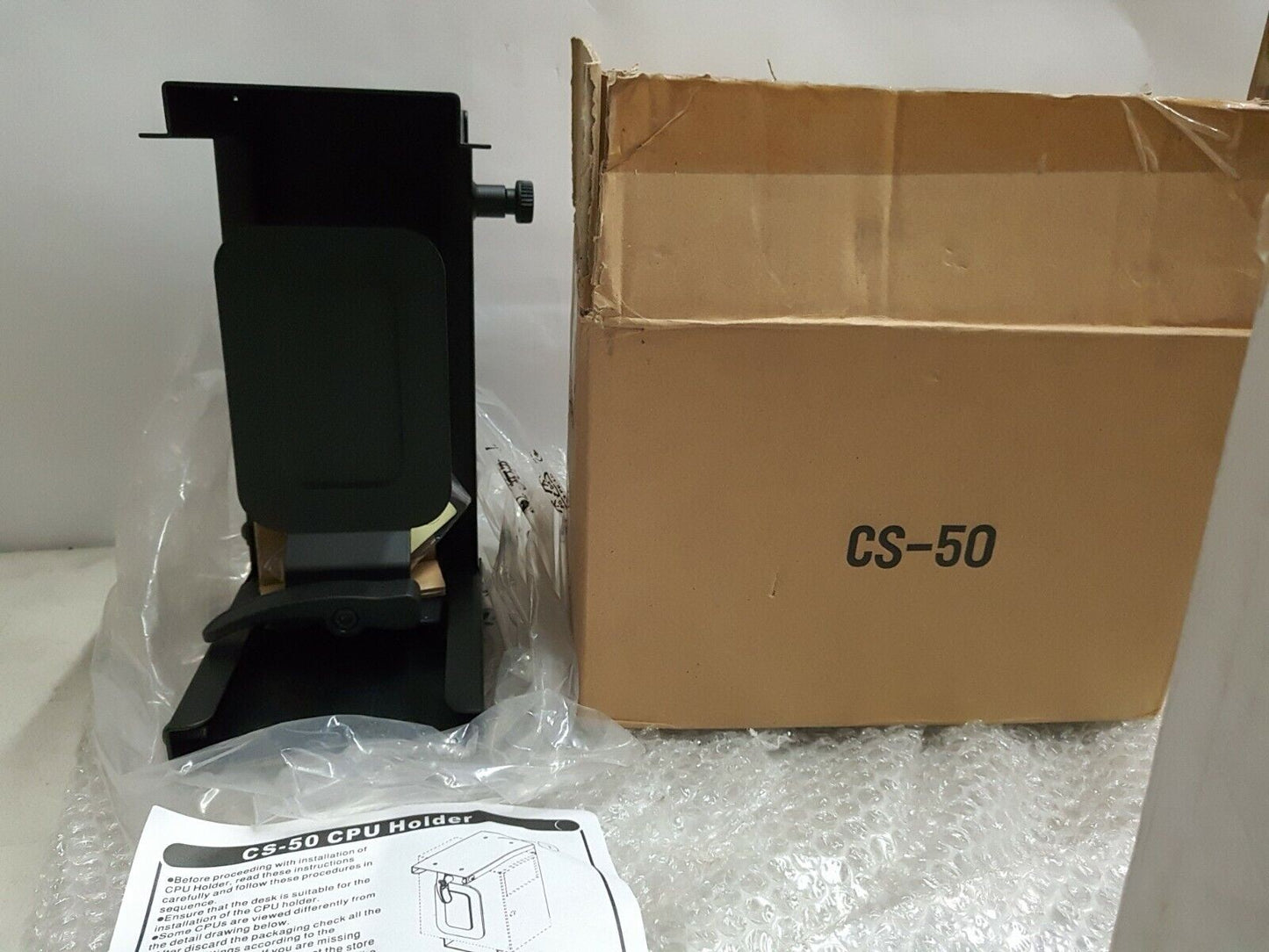 - OPEN BOX CS-50 CPU HOLDER (WIDTH 50mm~100mm,HEIGHT 200mm~358mm)