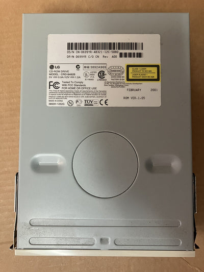 ~ LG CD-ROM DRIVE CRD-8482B VER.1.05, DP/N: 0699YR REV. A00 Tested/Working