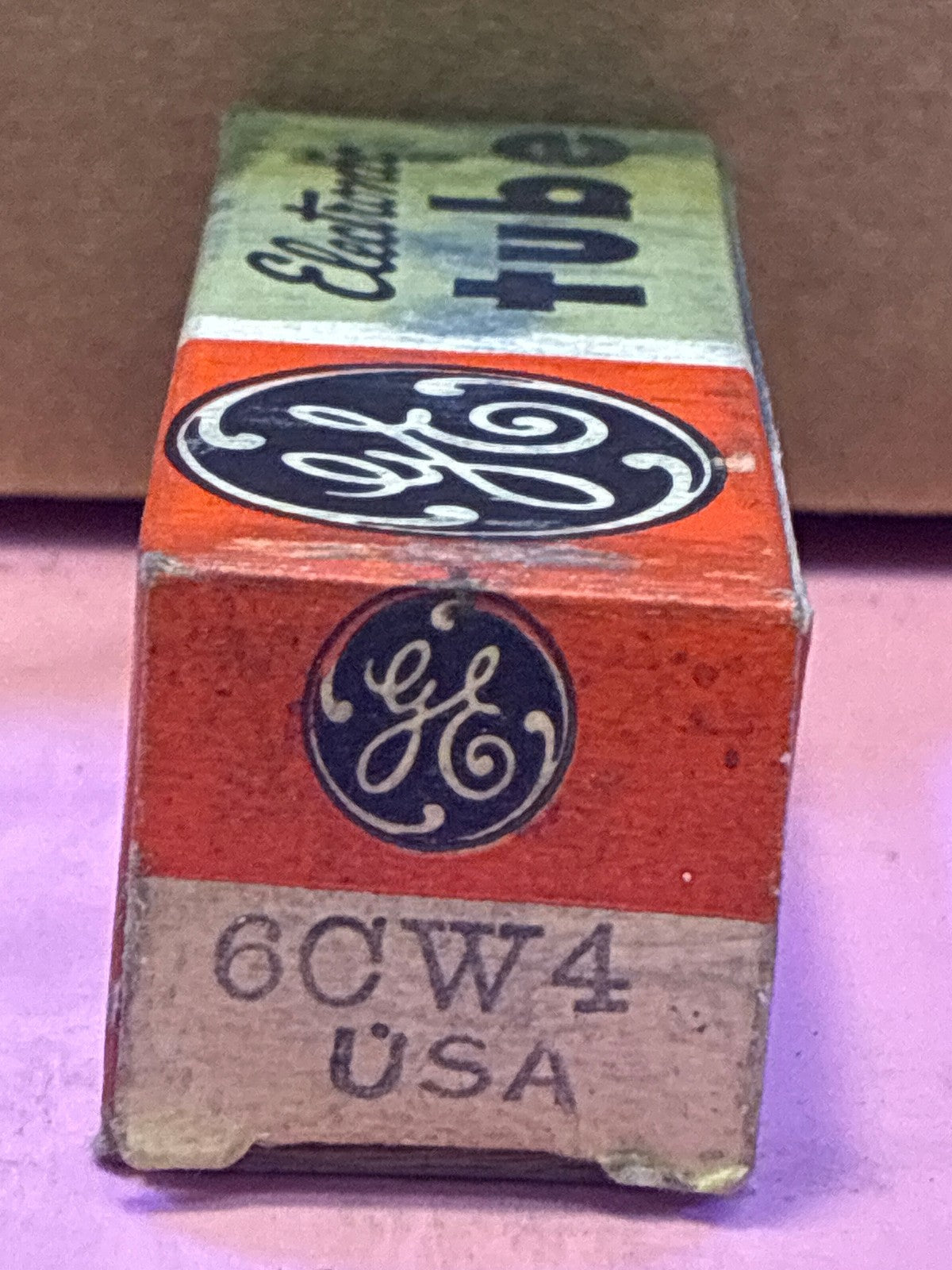 🔥 GE General Electric 6CW4 Nuvistor Triode Vacuum Tube NOS in Original Box