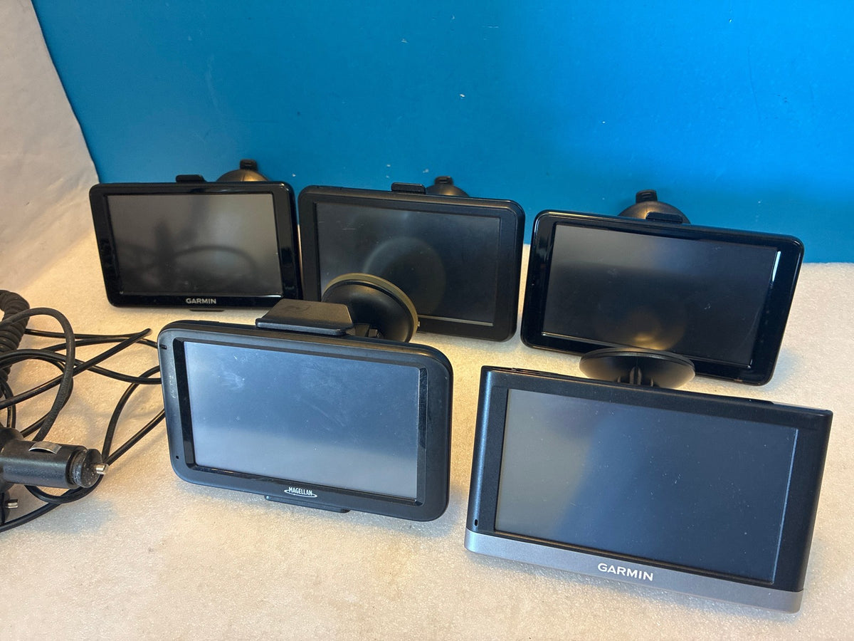 🔥 Garmin Nuvi 50 2555LM 2555LMT 2598LMTHD + Magellan RM5220-LM GPS Lot N393M-50