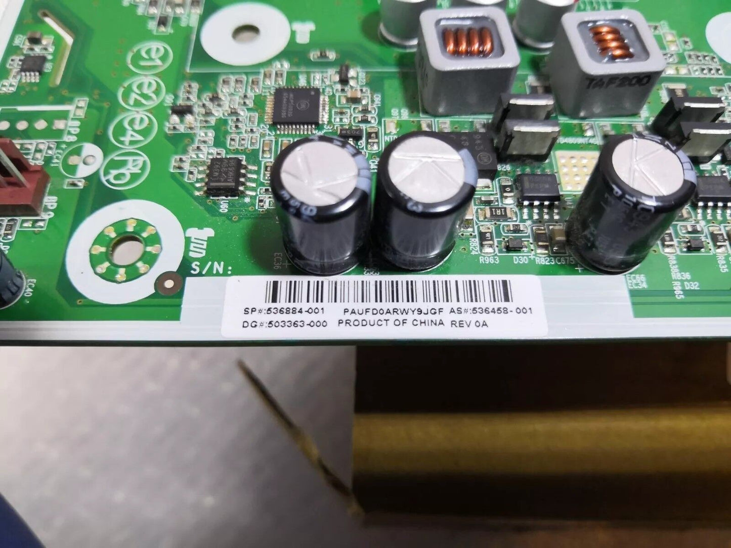 +HP 536458-001 536884-001 503363-000 COMPAQ ELITE 8000 MOTHERBOARD W/ E7500 @@@