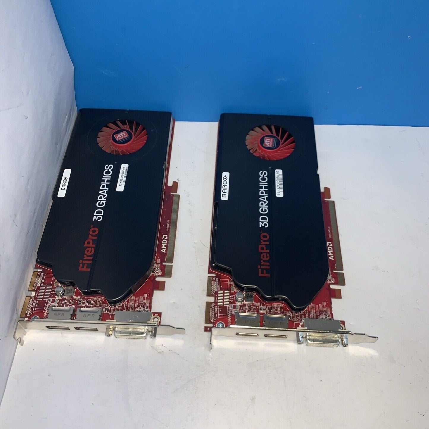 (2x)  Barco ATI FireGL MXRT 5400 512MB GDDR4 2-DVI Full Video Card