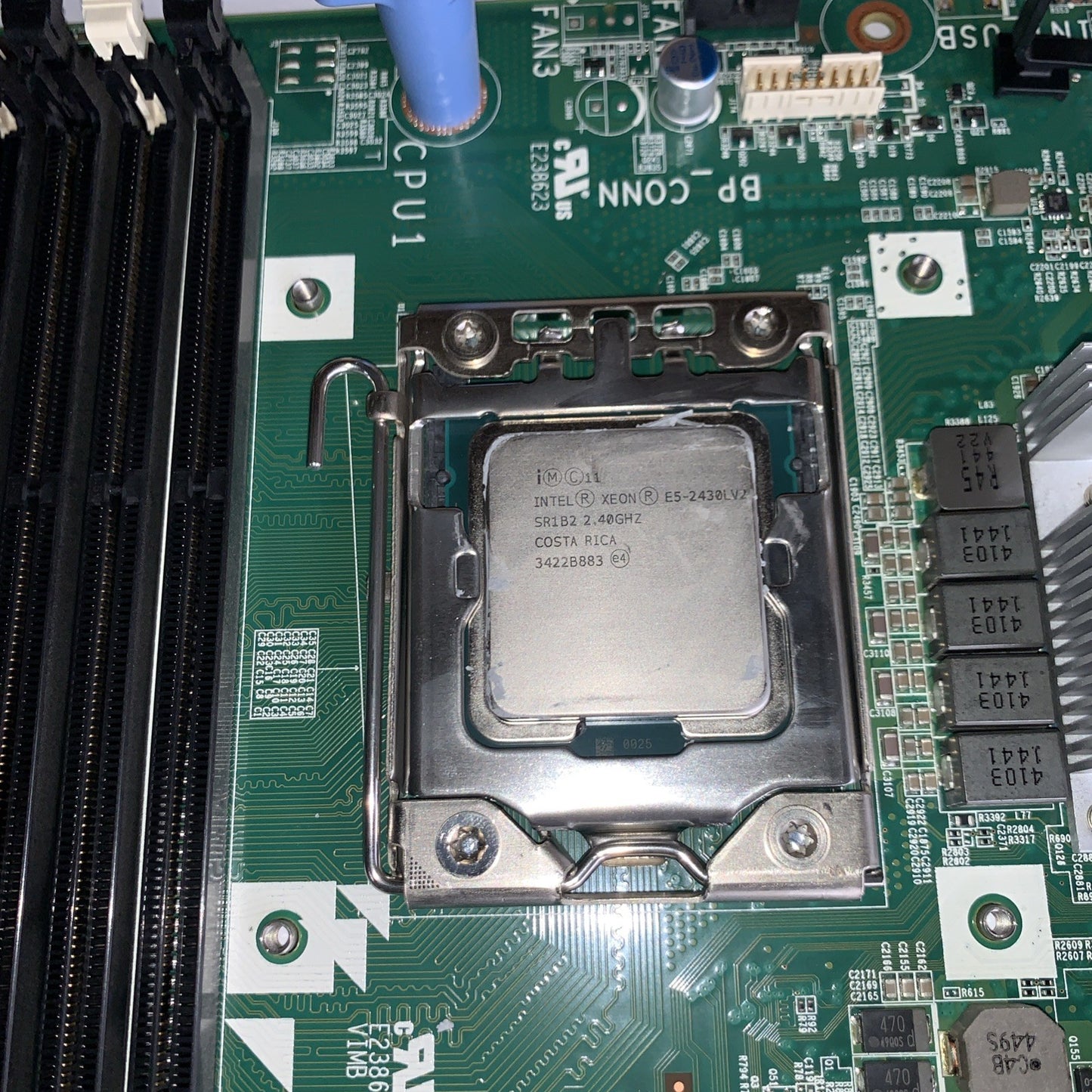 Dell PowerEdge T320 Motherboard Socket LGA1356 7MYHN W7H8C MK701 + E5-2430V2 CPU