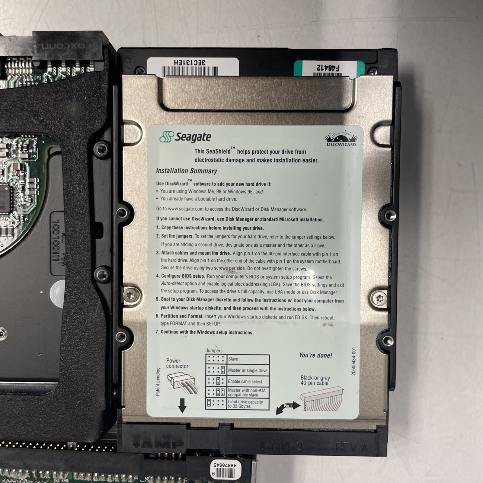 Lot Of 5- Mixed Brand Desktop IDE HDD 20G 3.5” Hard Drive Tested & Working +