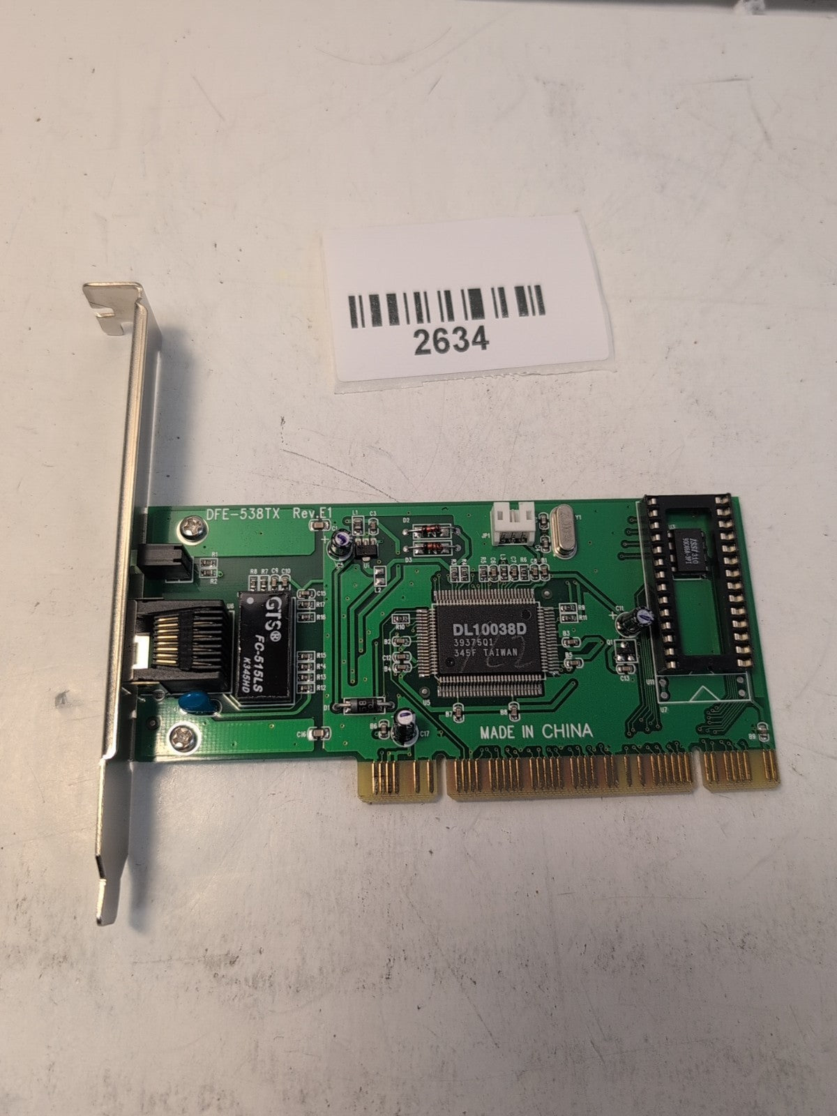 🔥 D-Link DFE-538TX 10/100Mbps Fast Ethernet Adapter PCI network card -