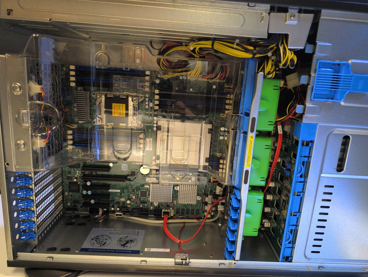 🎸 Supermicro SuperServer 745-9 7047R-72RF Tower Xeon E5-2609 v2 8GB RAM NO HDD
