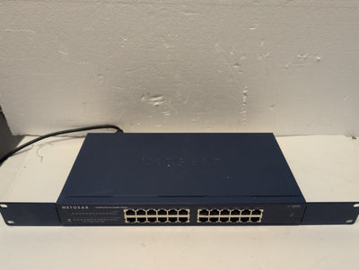 🔥 Netgear ProSAFE 24-Port Gigabit Switch JGS524 V2 with Ear Mount  -